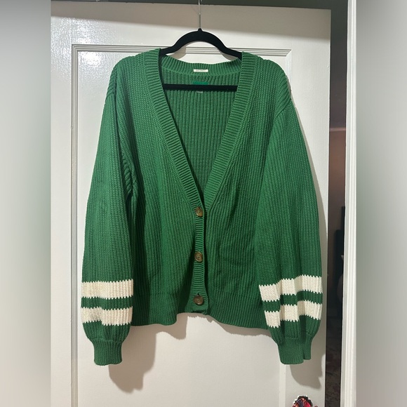 MOTHER The Bell Sleeve Cropped Cardigan - Picture 2 of 8